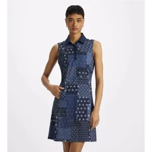 NEW G/Fore G4 Boro Women's Patchwork Golf Dress 10 Twilight Athletic Sport NWT‎