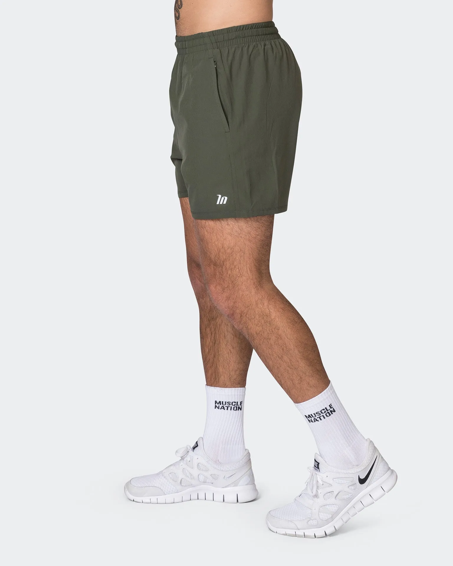 New Heights 4" Shorts - Dark Khaki