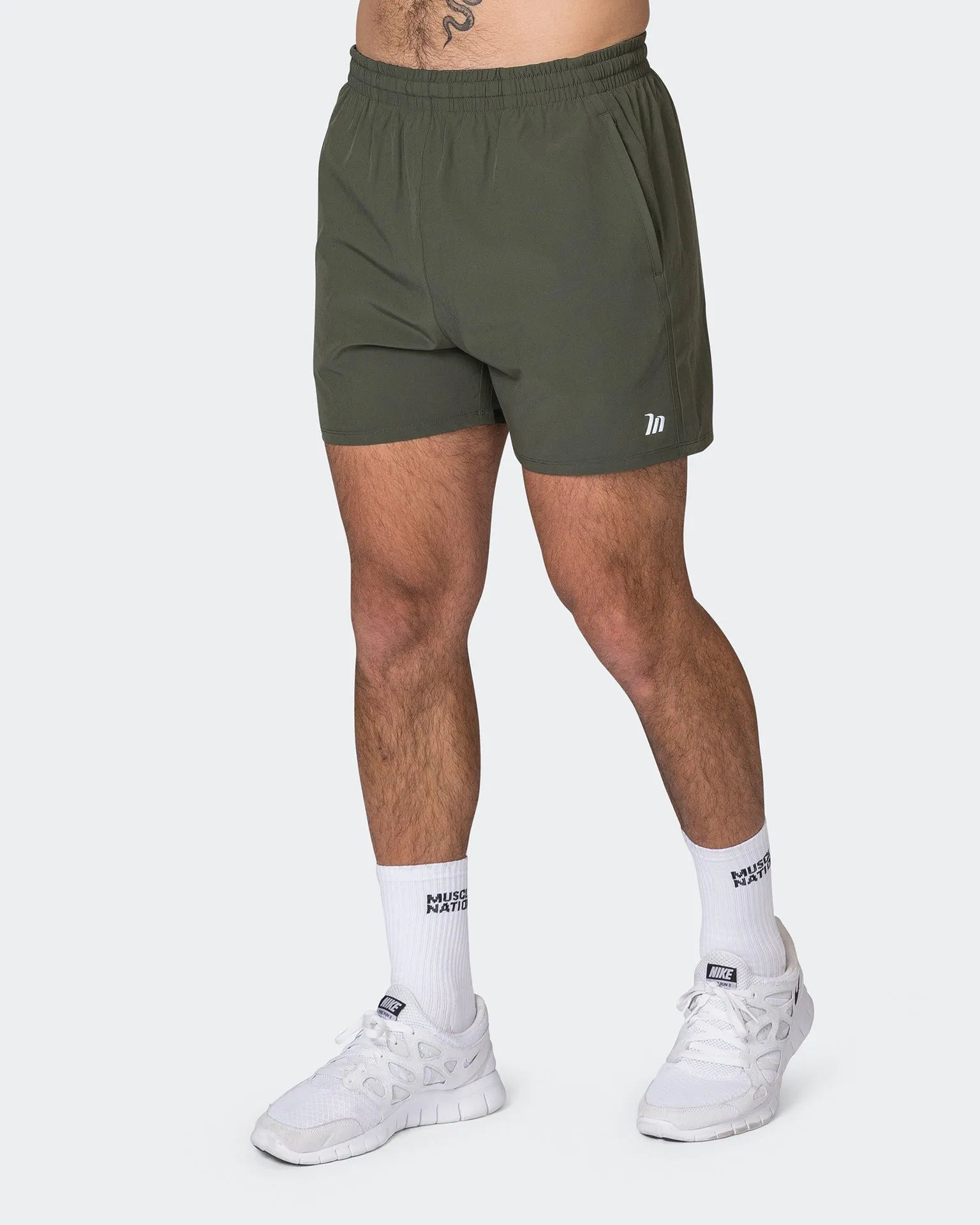 New Heights 4" Shorts - Dark Khaki