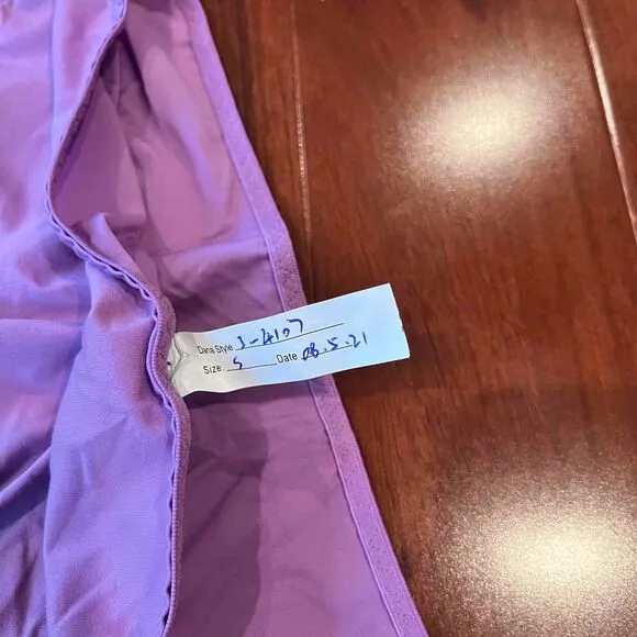 New NWOT Josie By Natori Purple Lingerie Set Lace Push Up Style Size 34B / S