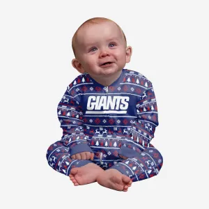 New York Giants Infant Family Holiday Pajamas