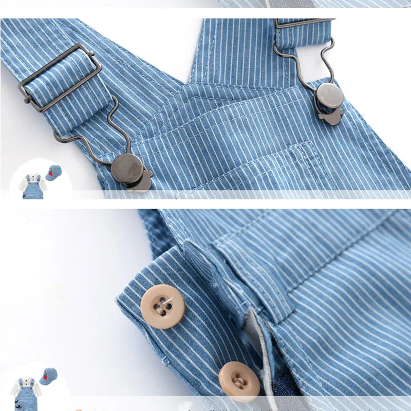 Newborn Clothes Toddler Boy Hat Romper Baby Set 3PCS Cotton Bib Long-sleeved Jumpsuit Suit Boys Fashion Outfit 3 6 9 12 18 24M
