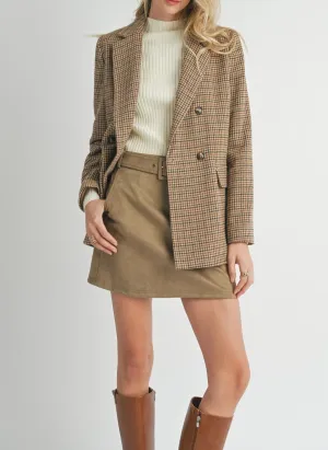 Nicola Houndstooth Blazer