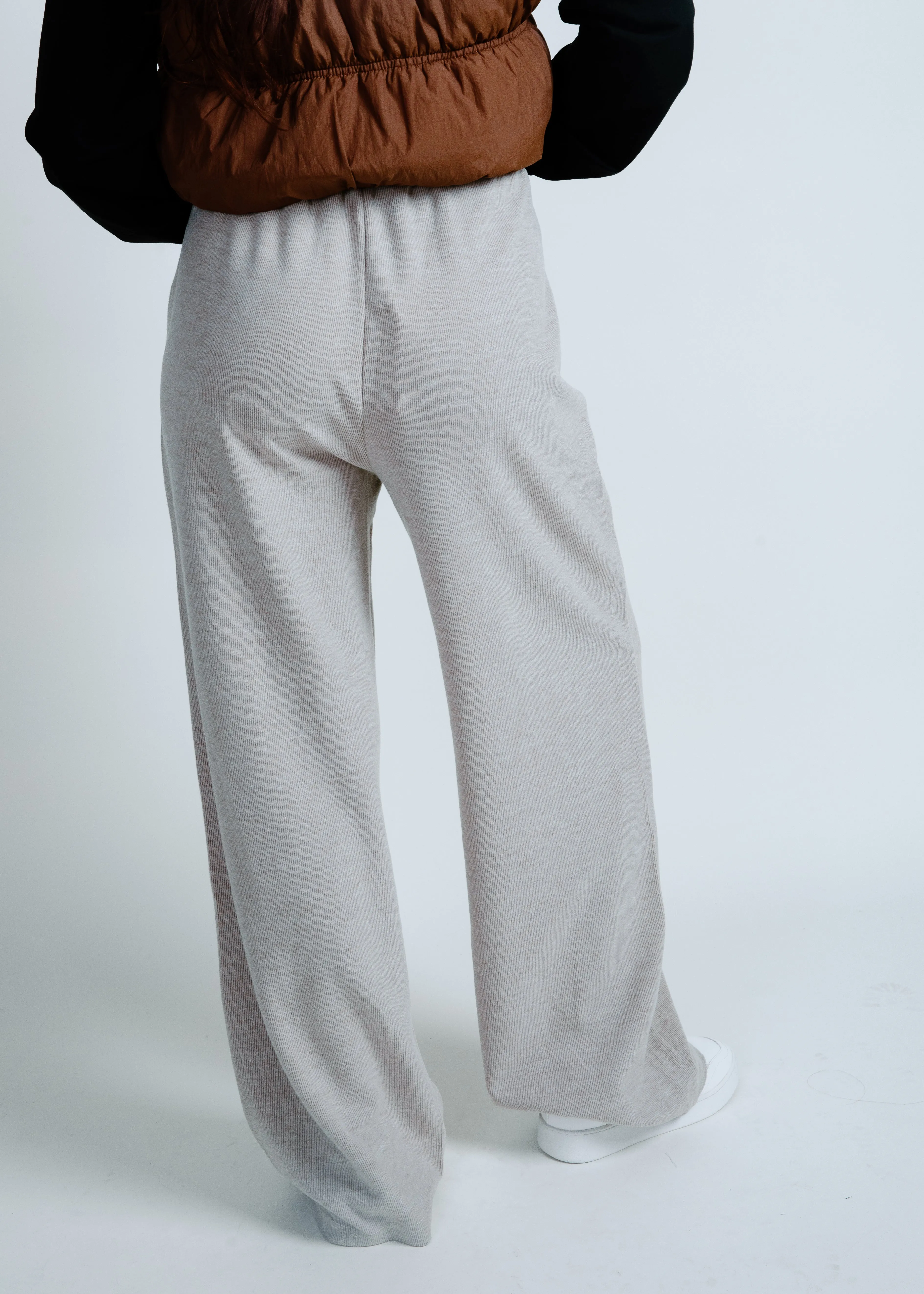 Night In Wide Leg Pants - Tan