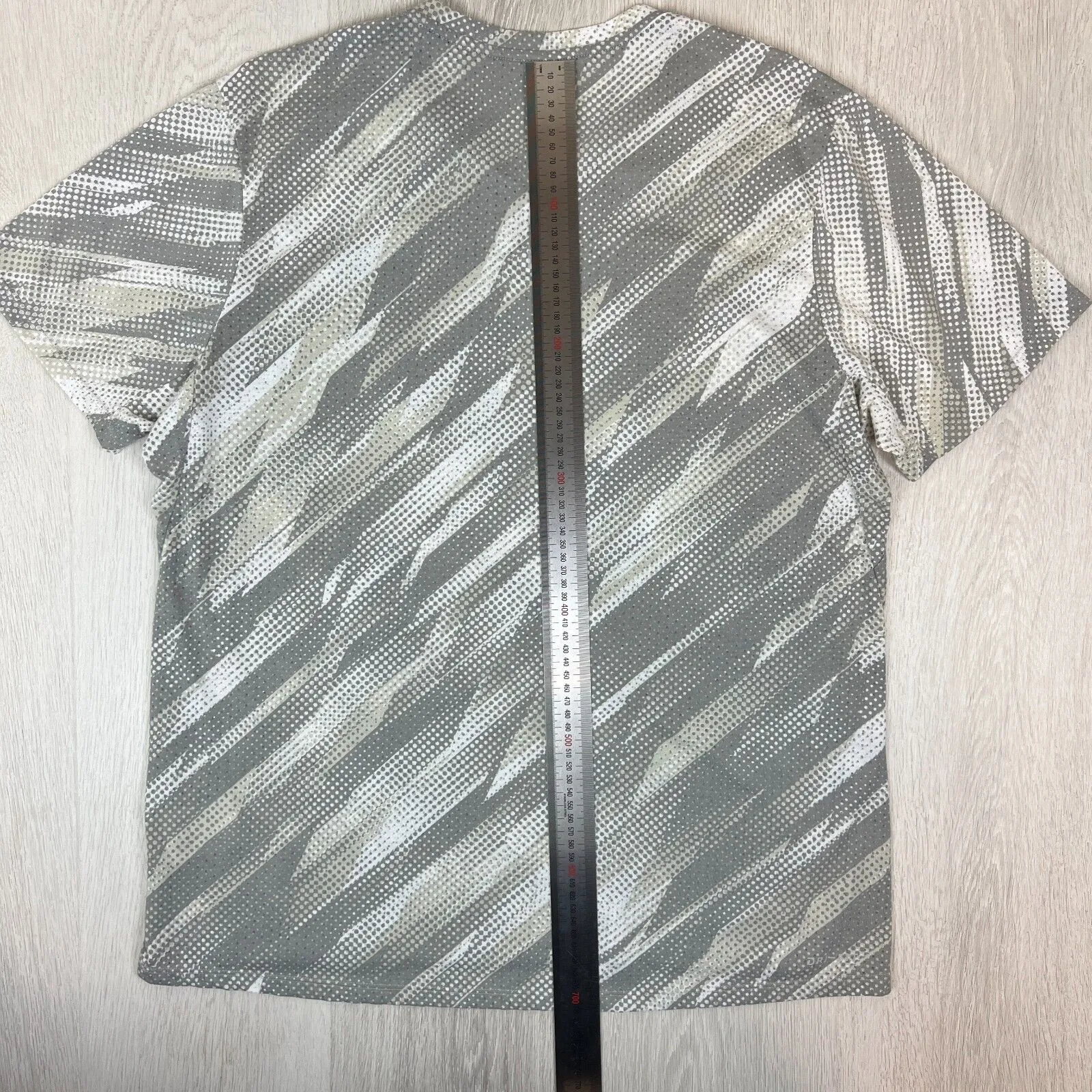 Nike Running Mens Grey Activewear T-Shirt Size XL