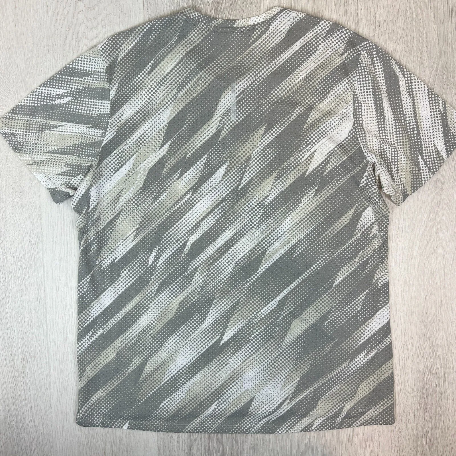 Nike Running Mens Grey Activewear T-Shirt Size XL