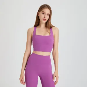 Nude Feel Seamless Shockproof Sports Bra | Ultra-Comfortable Activewear for Women