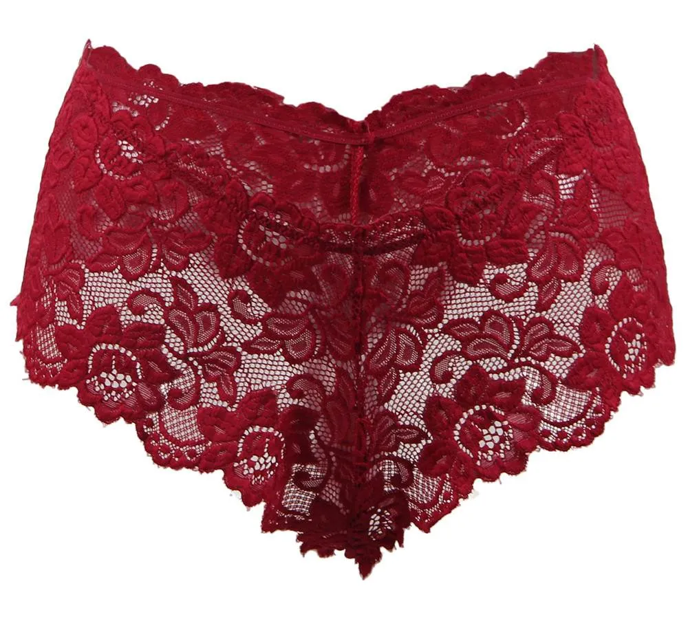 Nude Sexy Floral Lace Panty