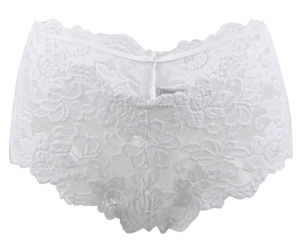 Nude Sexy Floral Lace Panty