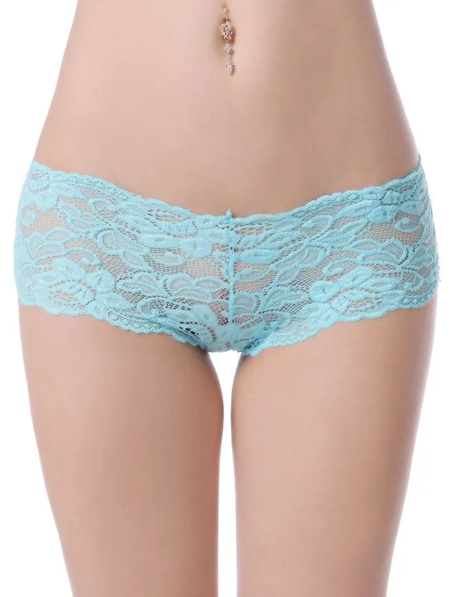 Nude Sexy Floral Lace Panty