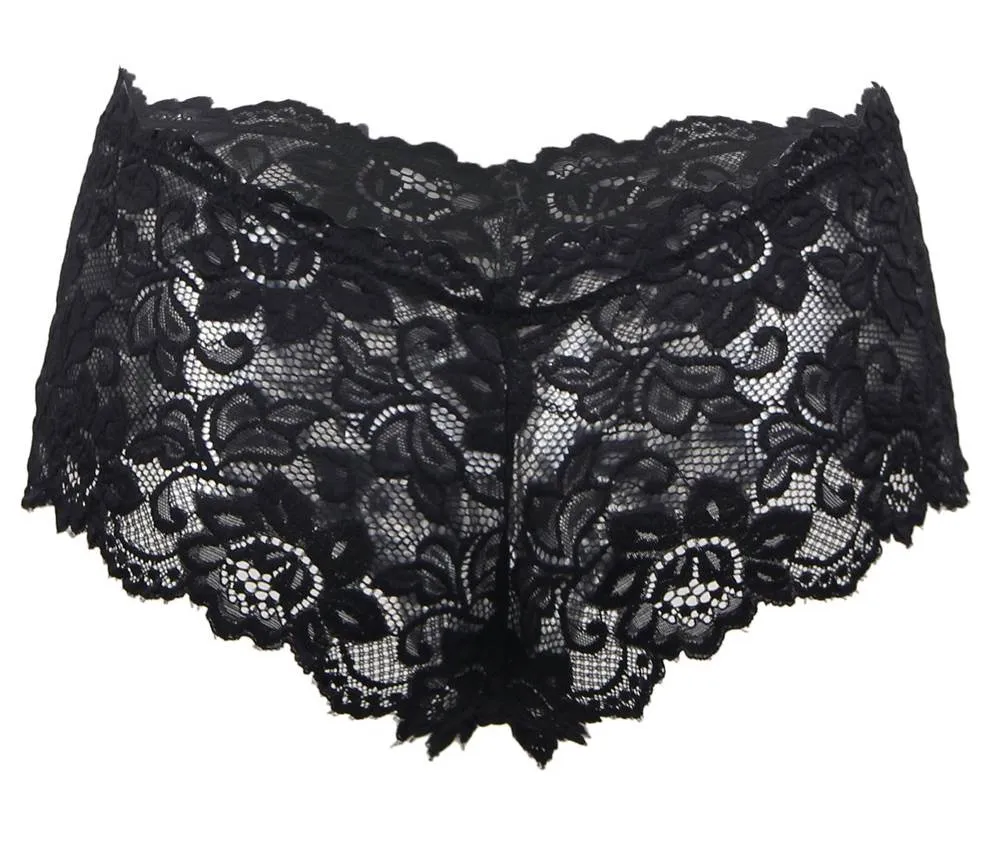 Nude Sexy Floral Lace Panty
