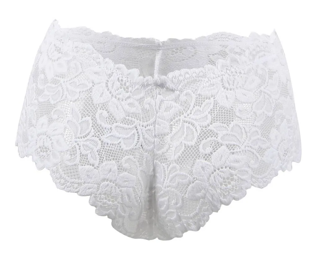 Nude Sexy Floral Lace Panty