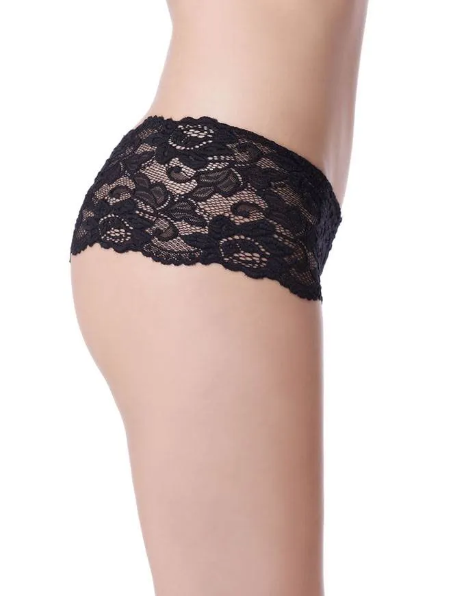 Nude Sexy Floral Lace Panty