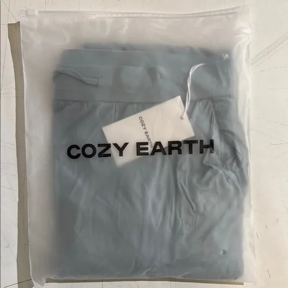 NWT Cozy Earth Bamboo Stretch-Knit Pajama Pants- Brook- L