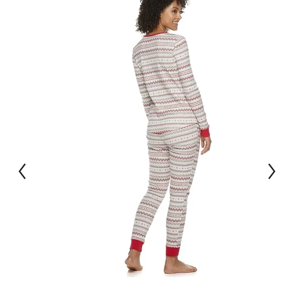 NWT fam Bundle NEW Matching Christmas Pajamas matching Lauren Conrad LC Jammies