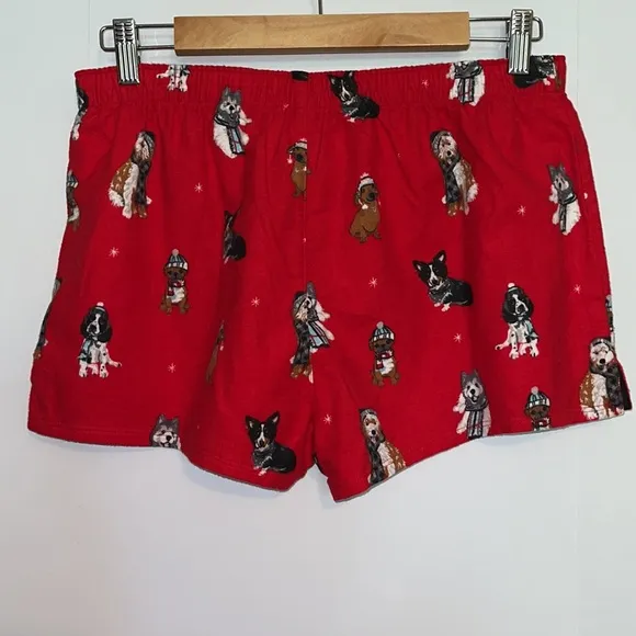 NWT PJ Salvage Set Happy Howlidays Dogs Pajamas