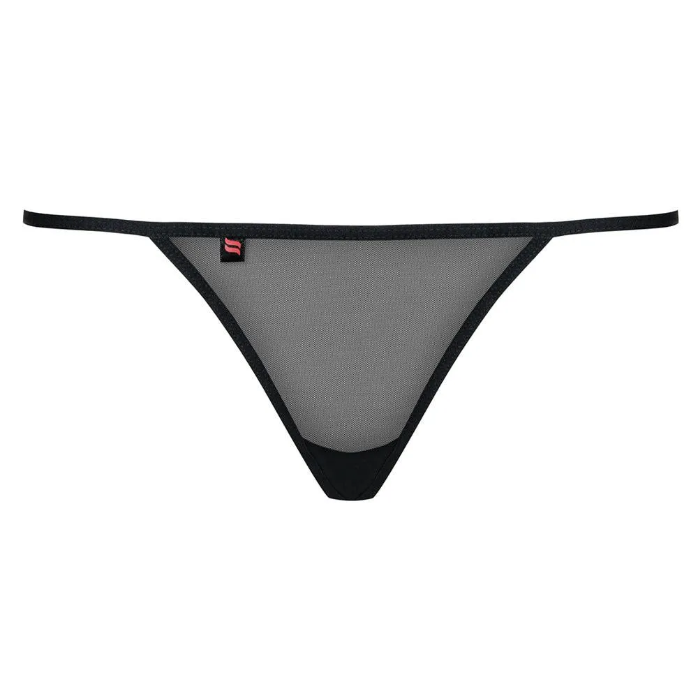Obsessive Luiza Thong Black