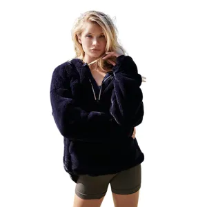 Off The Record Free People Hoodie - Blue