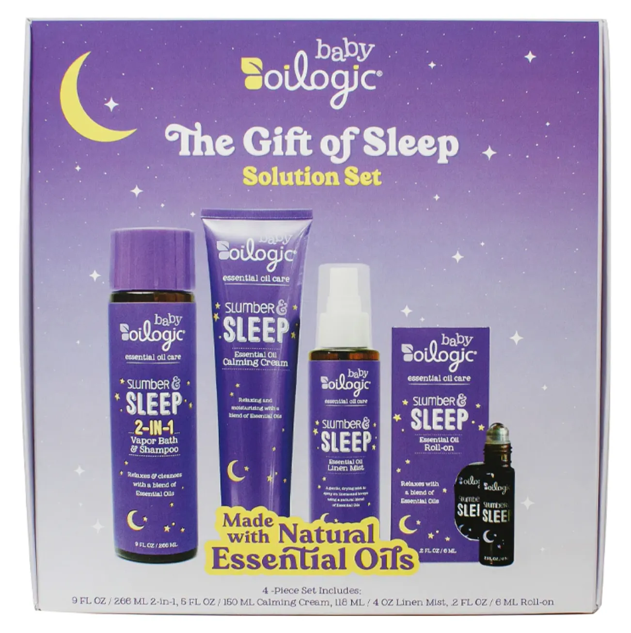 Oilogic Slumber & Sleep Gift Of Sleep Solutions Set - 4 Piece