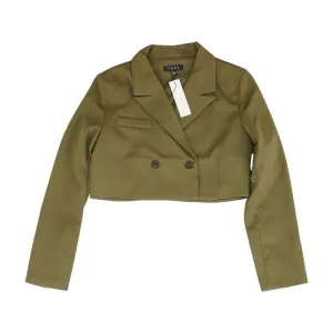 Olive Solid Blazer