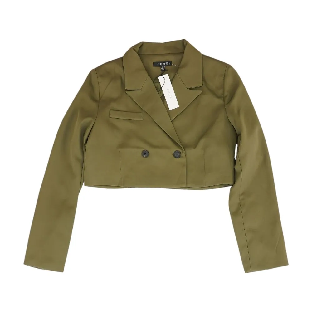 Olive Solid Blazer