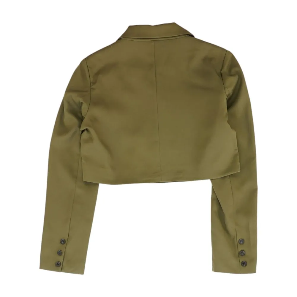 Olive Solid Blazer