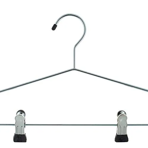 Organize It All Chrome 4 Tier Swing Arm Slack Closet Hanger