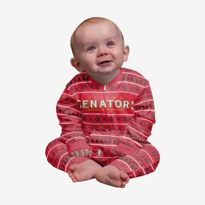 Ottawa Senators Infant Family Holiday Pajamas