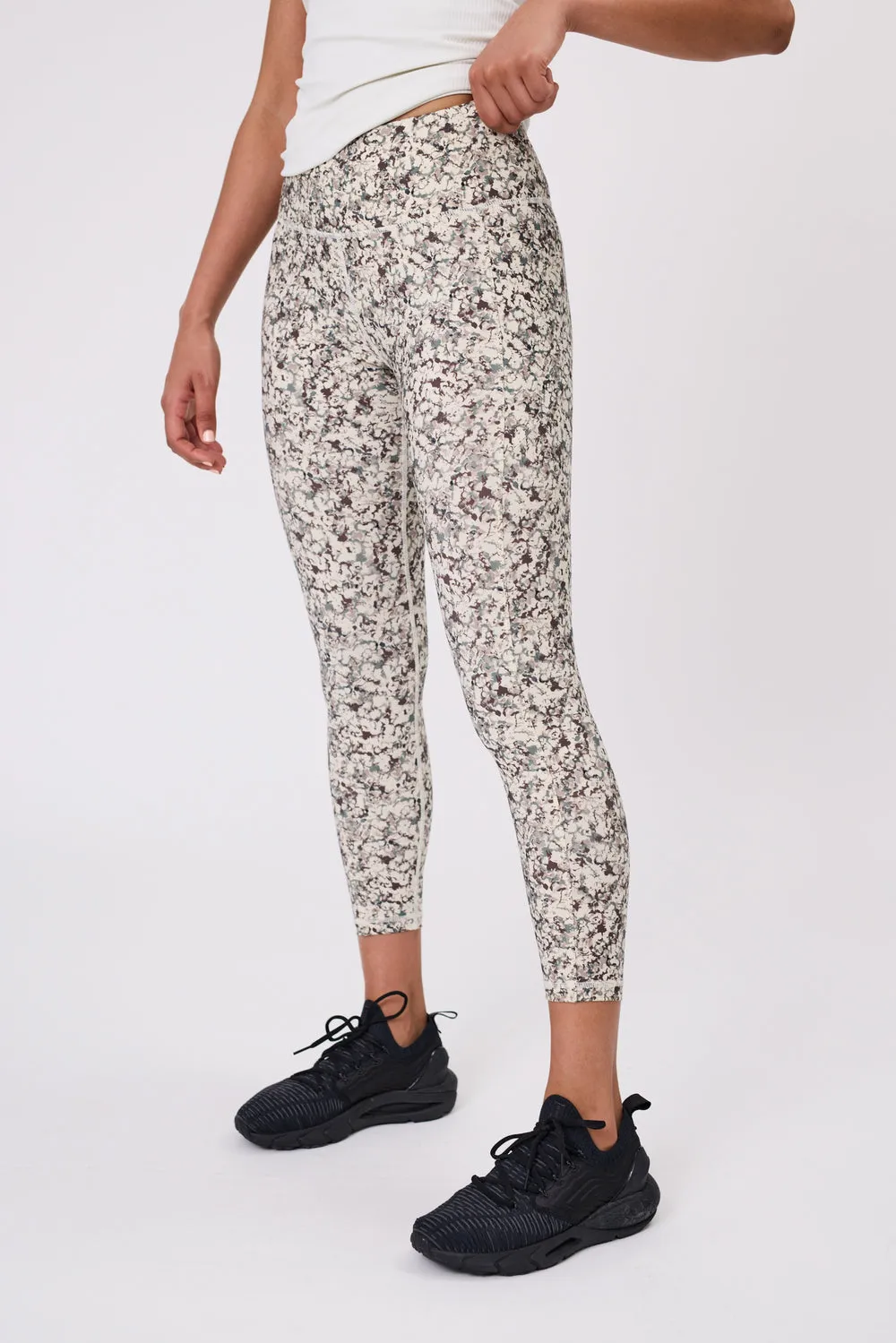 Pace 7/8 Legging | Pebble Print