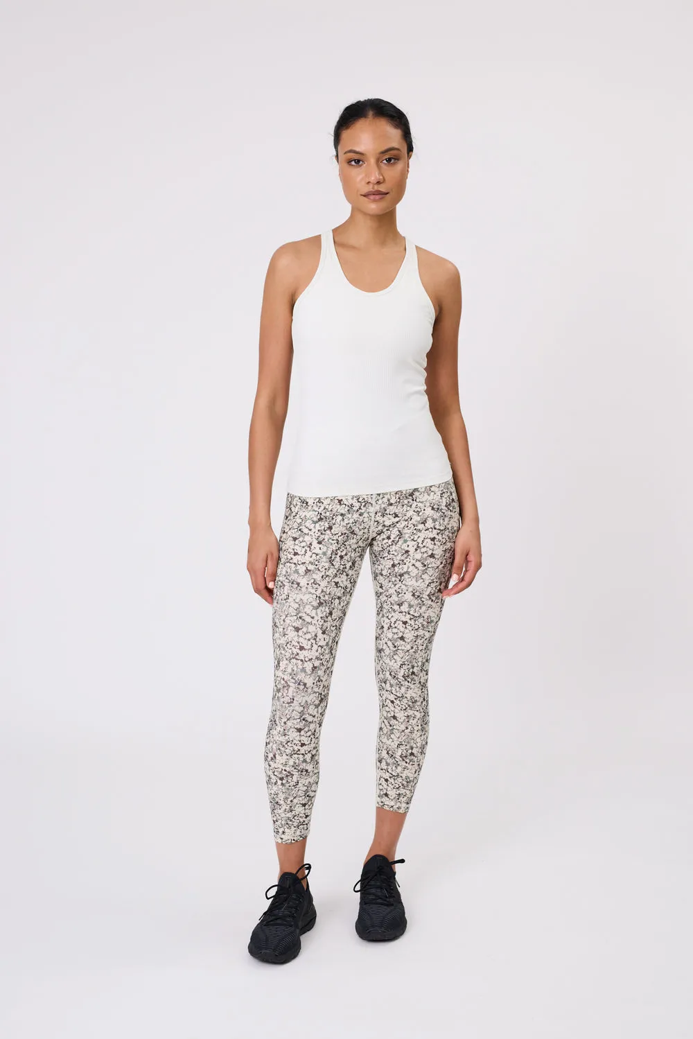 Pace 7/8 Legging | Pebble Print