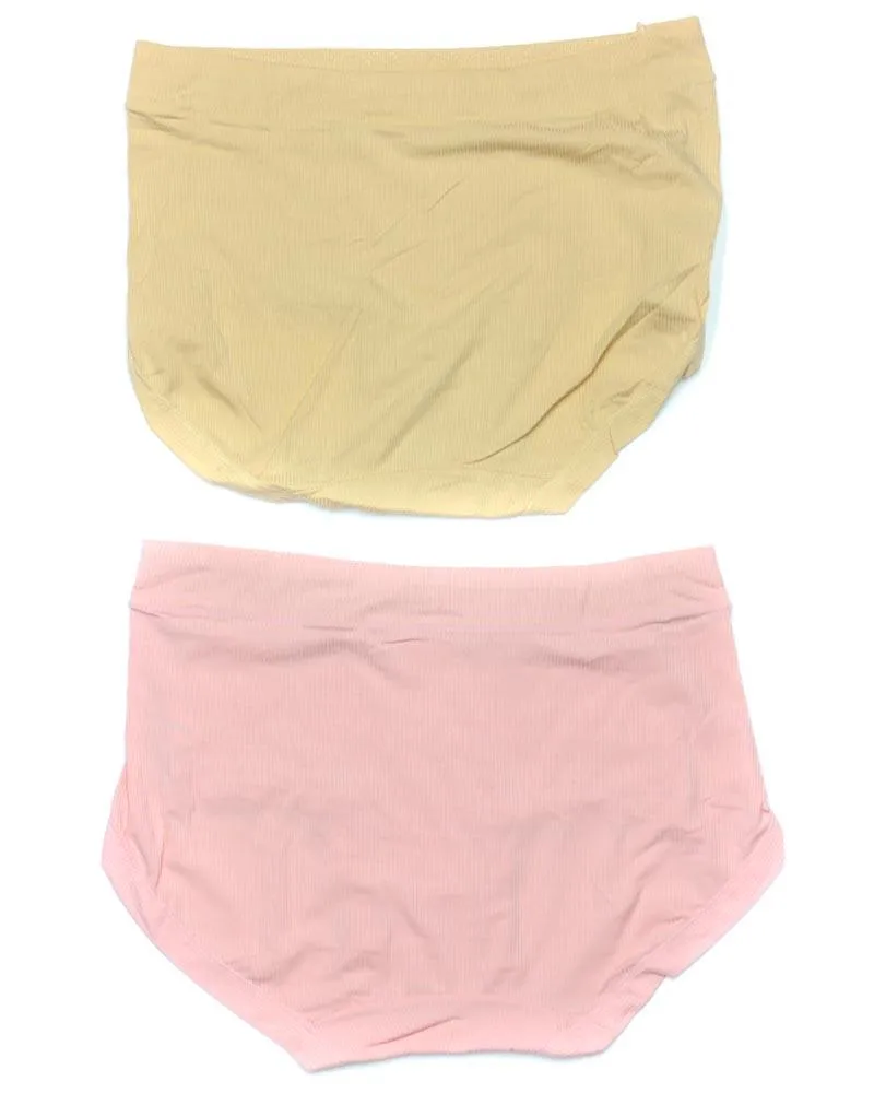 Pack of 2 Basic Soft Cotton Stretchable Panty FP-656 - Mix Colors