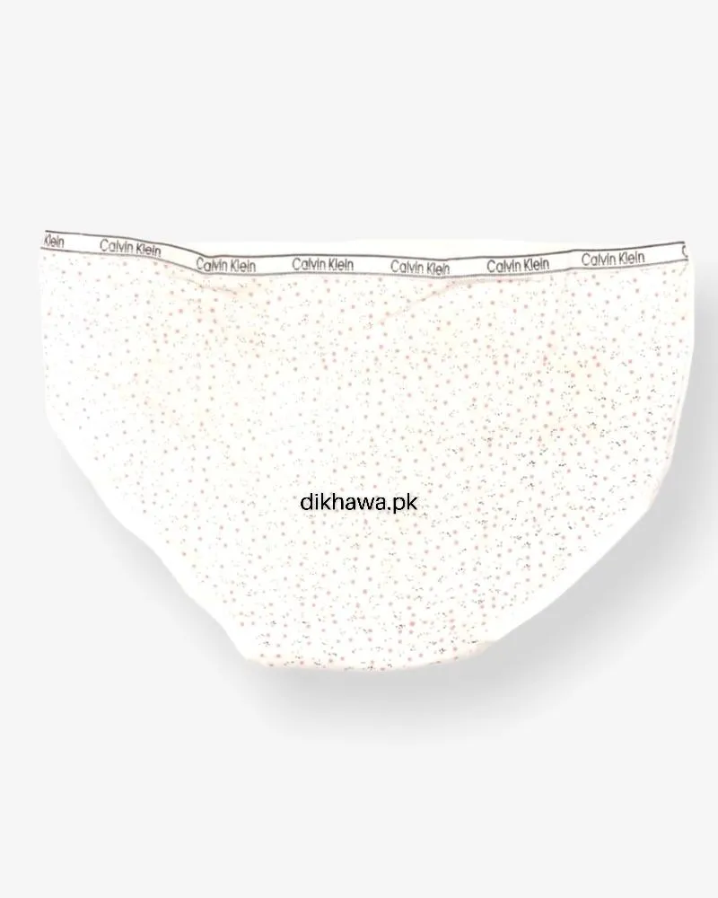 Pack Of 2 CK Dotted Panties - Soft Cotton Stretchable Jersey Panty