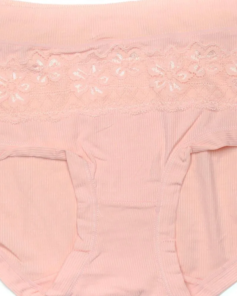 Pack of 3 Basic Soft Cotton Stretchable Panty FP-656 - Mix Colors