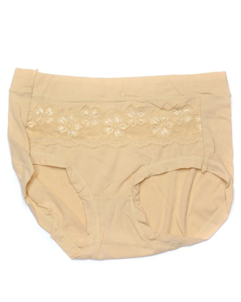 Pack of 3 Basic Soft Cotton Stretchable Panty FP-656 - Mix Colors