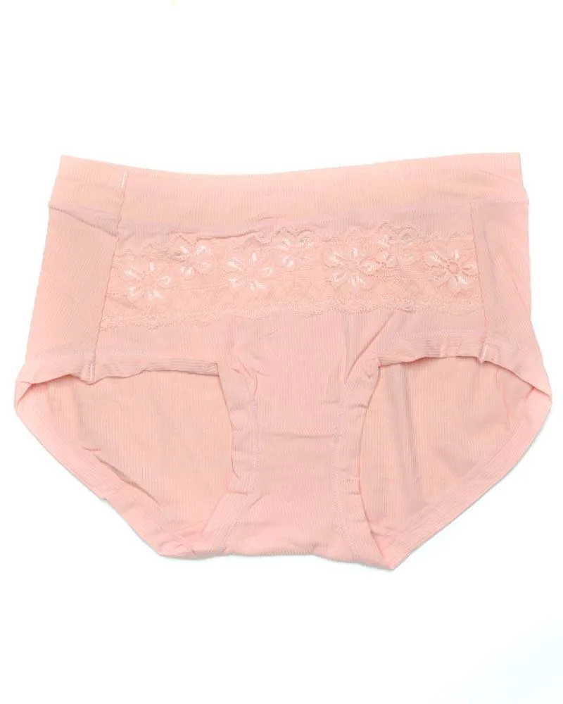 Pack of 3 Basic Soft Cotton Stretchable Panty FP-656 - Mix Colors