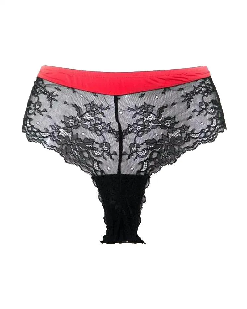 Pack of 3 Cotton Net Panty - BRIDAL PANTY