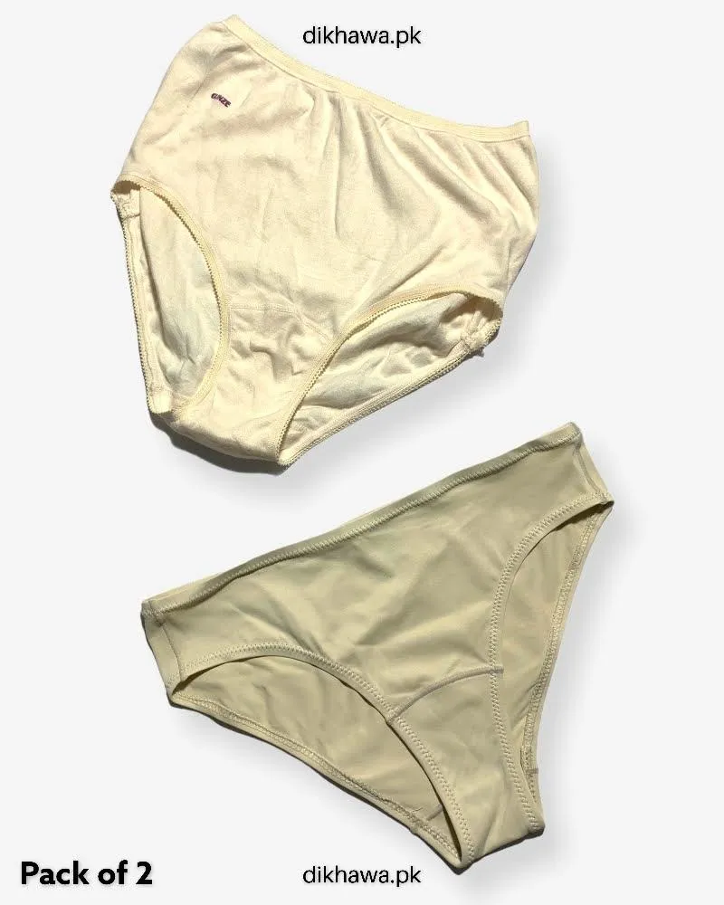 Pack of 3 Imported Stocklot Branded Jersey Panty Bikini Style Sexy Thong Panty Swimwear Panty