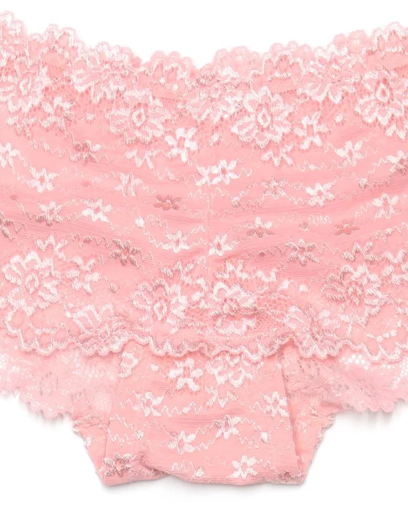 Pack of 3 Sexy Net Panty - FP-627- Peach Skin Purple