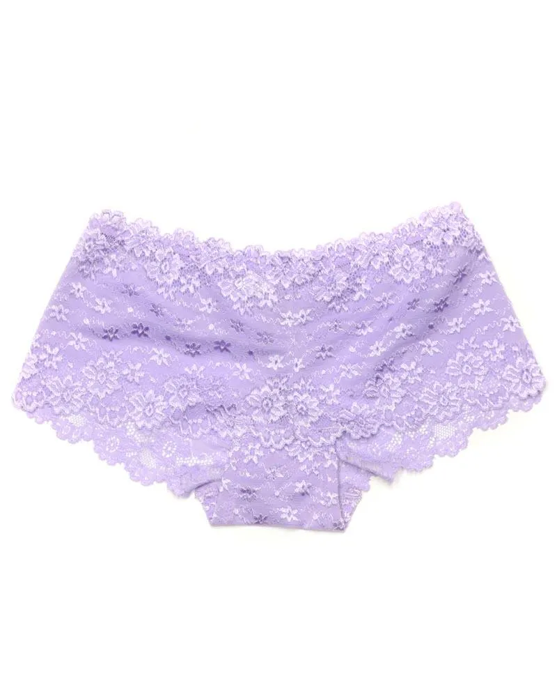 Pack of 3 Sexy Net Panty - FP-627- Peach Skin Purple
