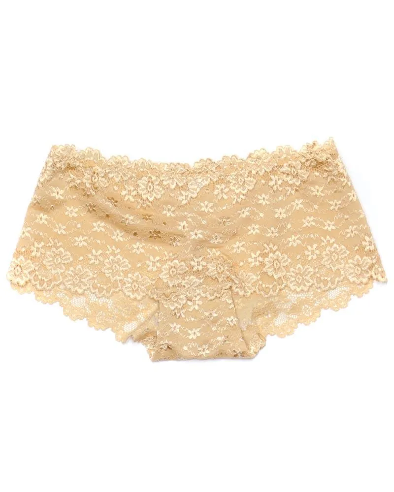 Pack of 3 Sexy Net Panty - FP-627- Peach Skin Purple
