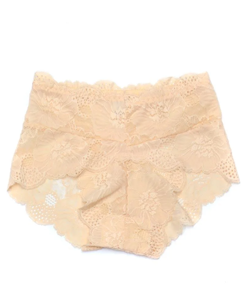 Pack of 3 Sexy Net Panty - SH-640 - Sisterhood - Black White Red Skin