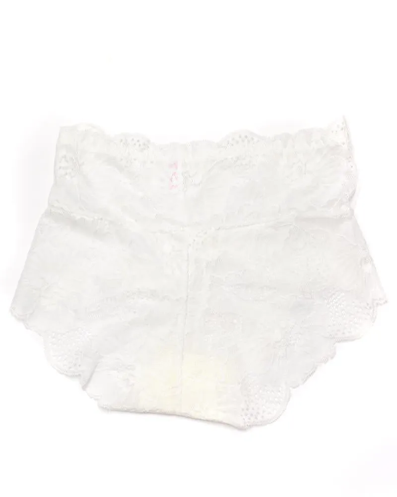Pack of 3 Sexy Net Panty - SH-640 - Sisterhood - Black White Red Skin