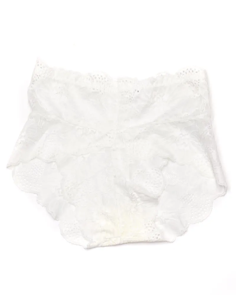 Pack of 3 Sexy Net Panty - SH-640 - Sisterhood - Black White Red Skin