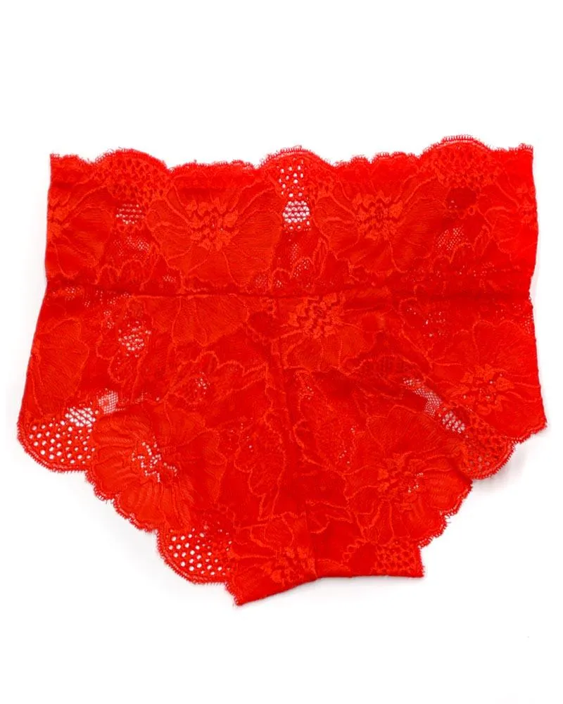 Pack of 3 Sexy Net Panty - SH-640 - Sisterhood - Black White Red Skin