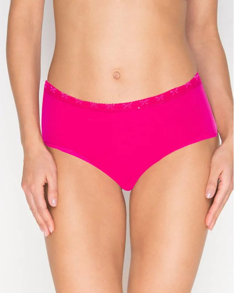 Pack of 3 - Sexy Soft Plain Cotton Panty For Ladies