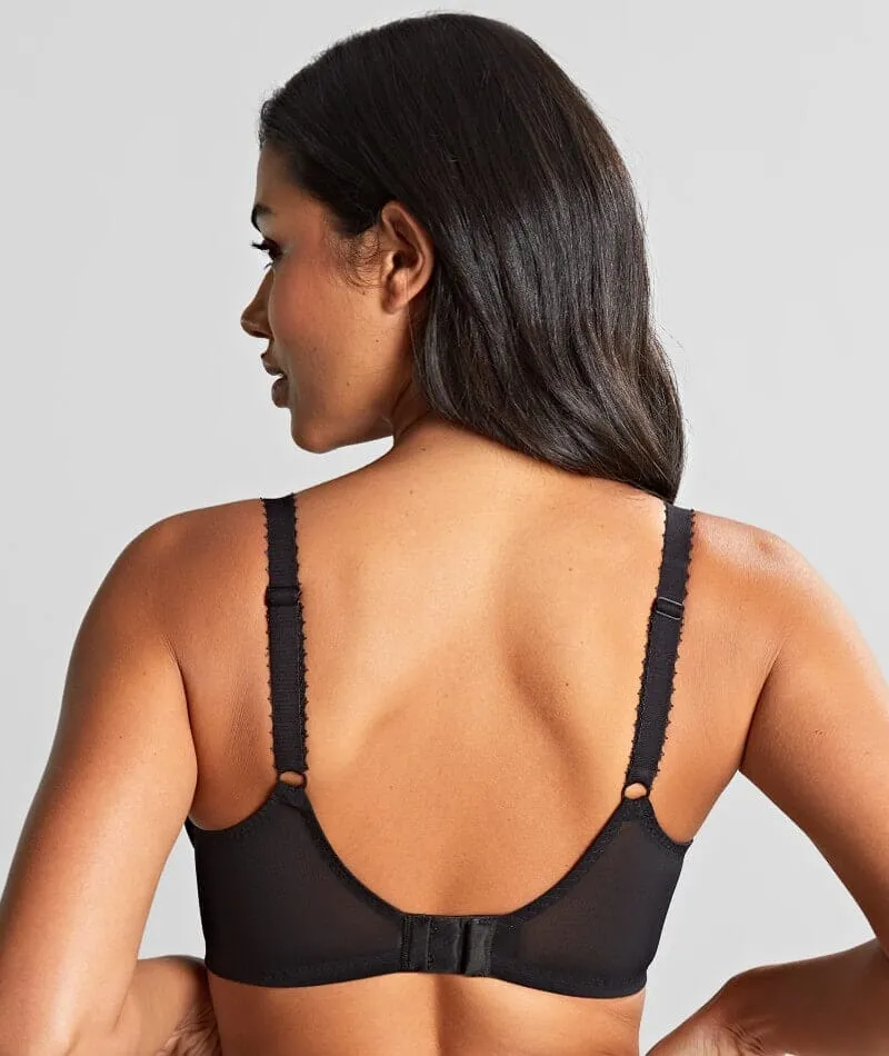 Panache Meadow Underwired Plunge Bra - Black