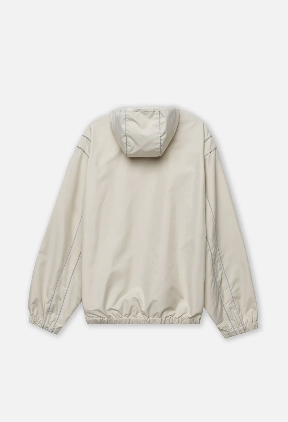 Paneled Nylon Anorak / Ivory