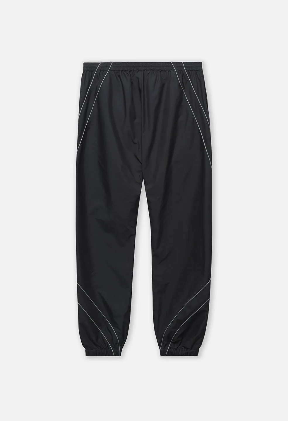 Paneled Nylon Pant / Black