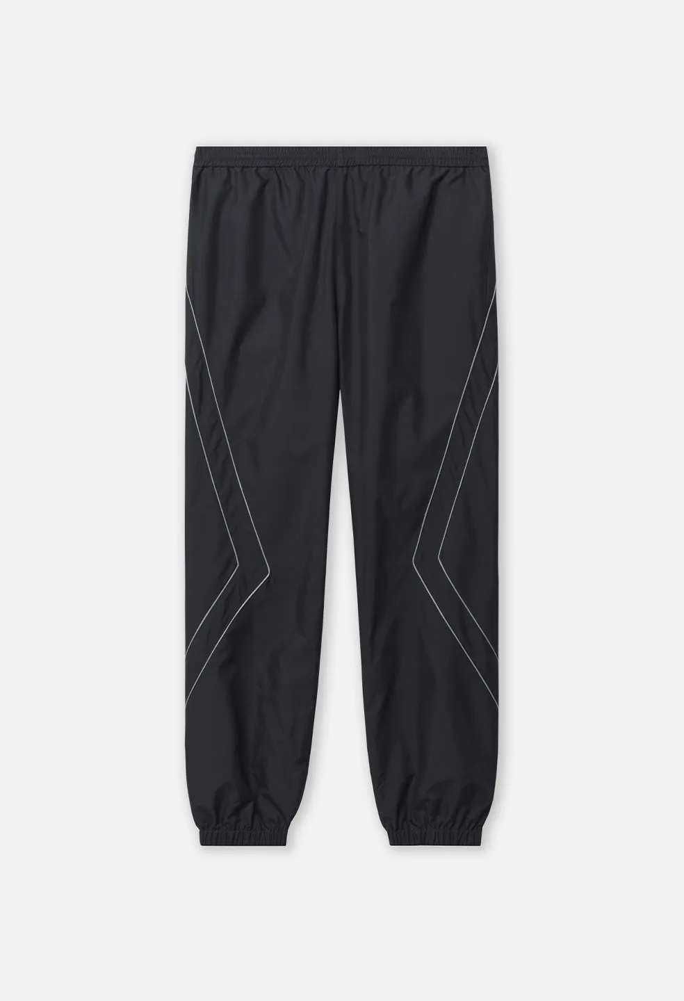 Paneled Nylon Pant / Black