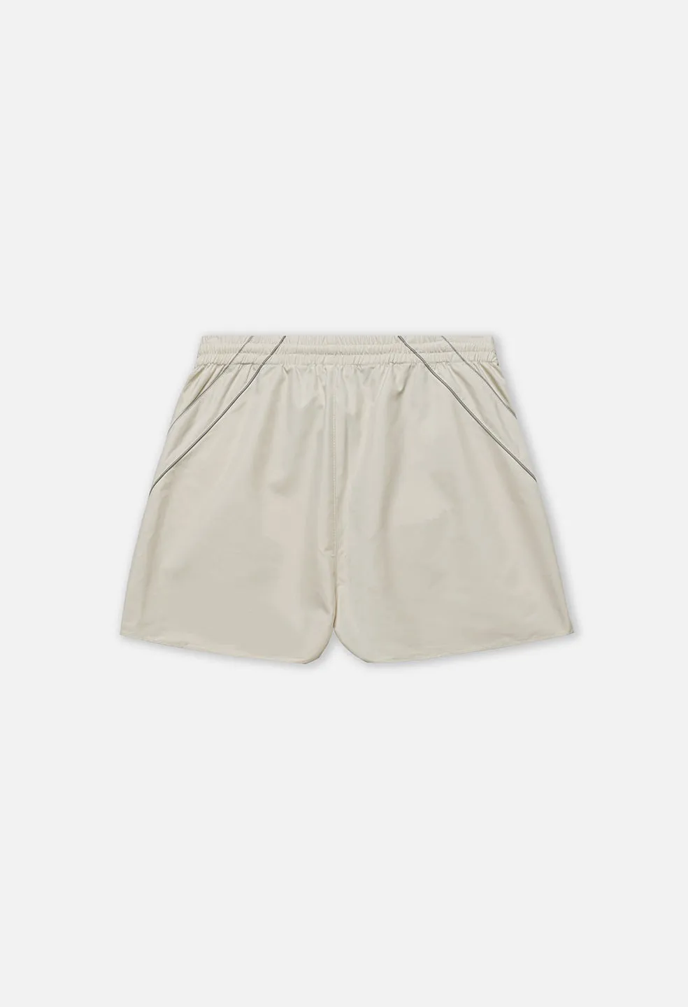 Paneled Nylon Shorts / Ivory